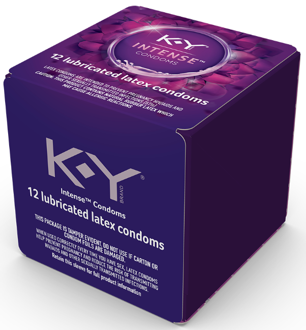 K-Y® Intense™ Lubricated Condom (Discontinued Jan 2022)